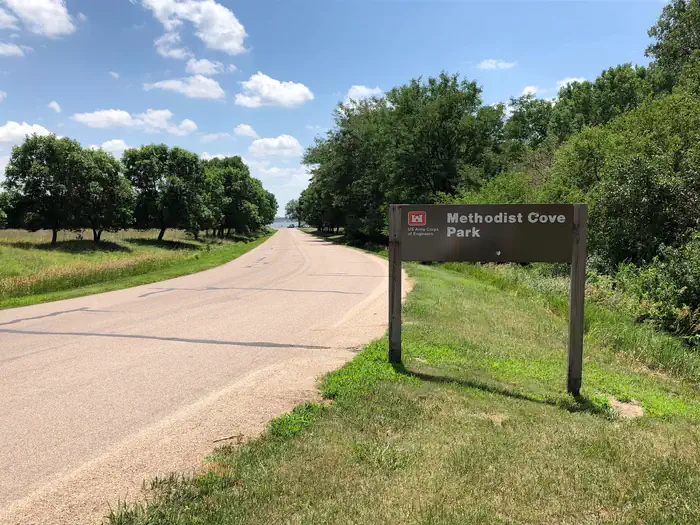 Methodist Cove — Entrance to Methodist Cove Campground