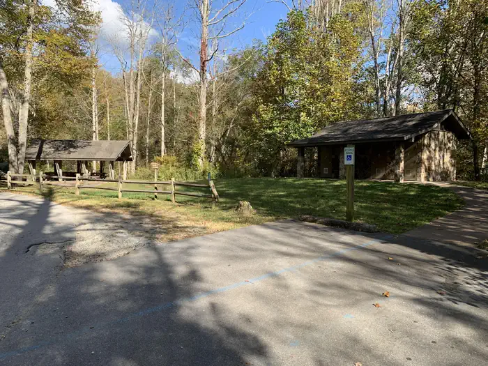 Sycamore Flats Picnic Shelter — ACCESIBILITY, RESTROOMS, AND SHELTER