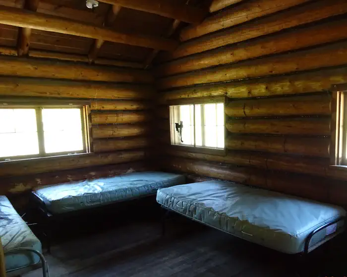 Fourmile Cabin — Fourmile cabin twin beds