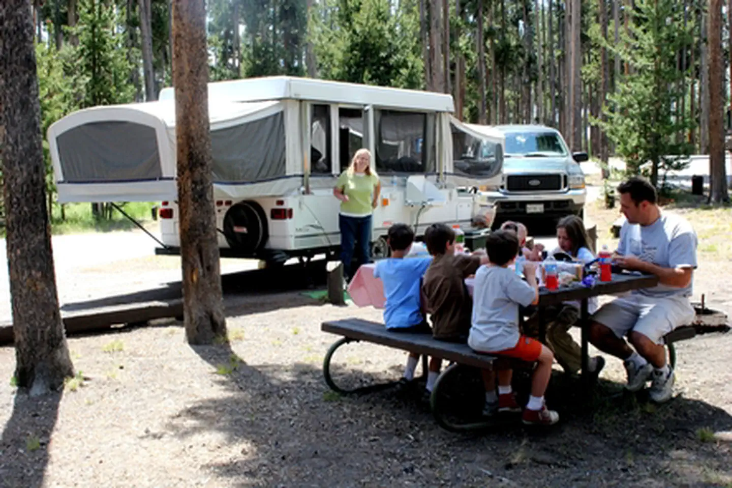 Grant Village Campground — Grant Village Campground