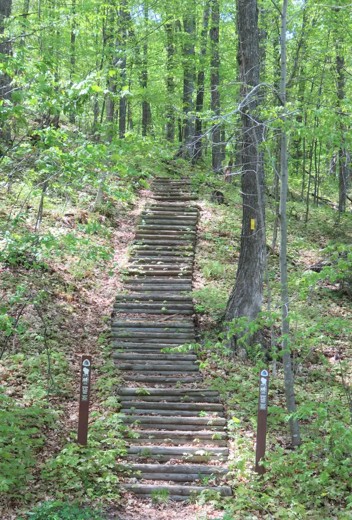 Spearhead Point β Ice Age Trail at Spearhead Point campground