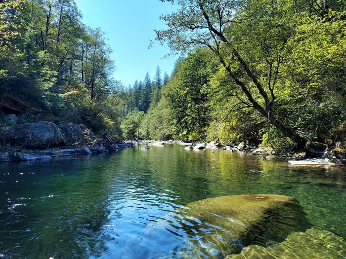 Sunset Falls Campground — Creek by Sunset Falls
