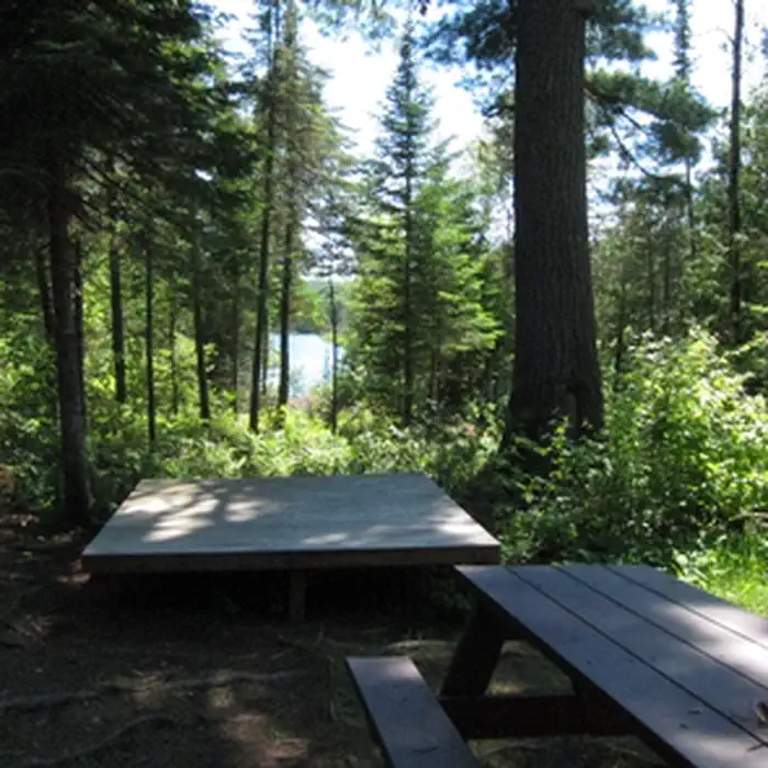 Fort Charlotte Backcountry Campgrounds — Fort Charlotte Campsite