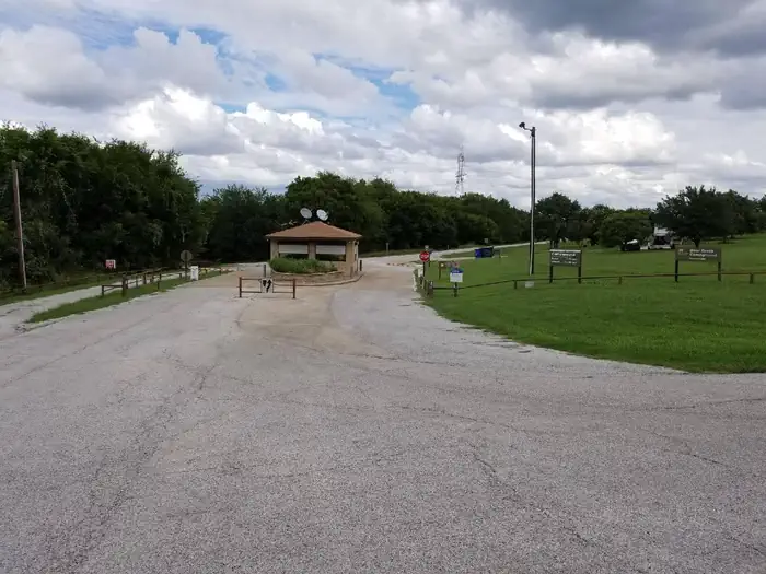 Rocky Creek Park — Gate House Entrance into Bear Creek Campground