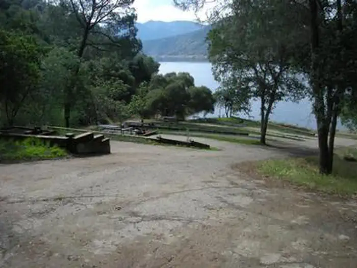 Trimmer Campground — TRIMMER CAMPGROUND OVERVIEW FROM TOP
