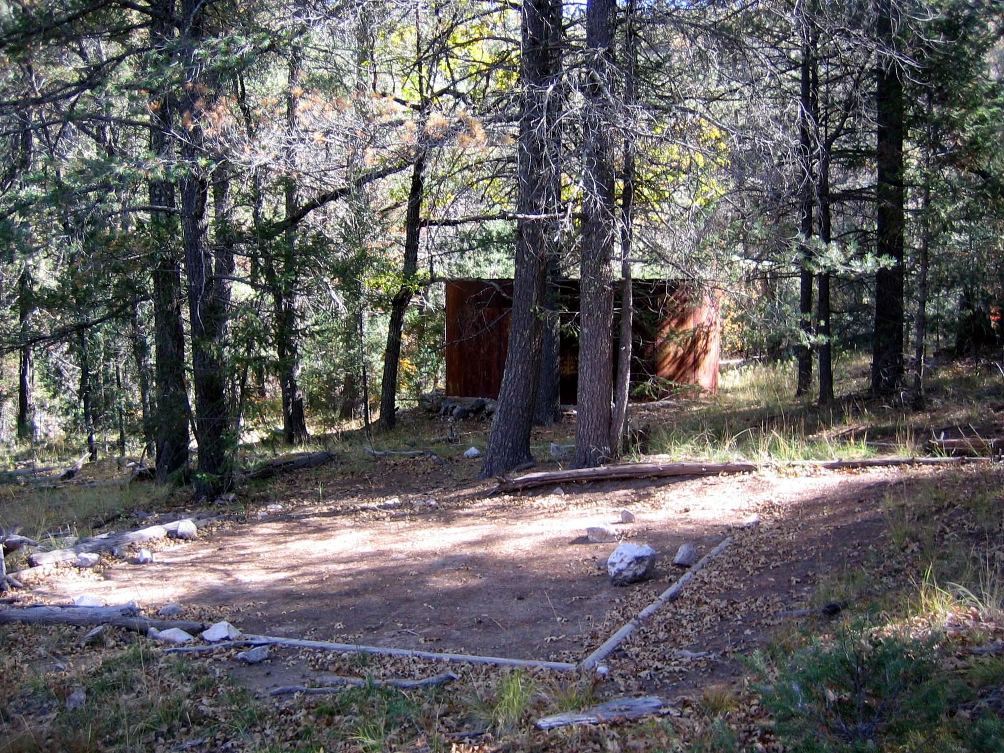 Tejas Wilderness Campground — Tejas tent pad