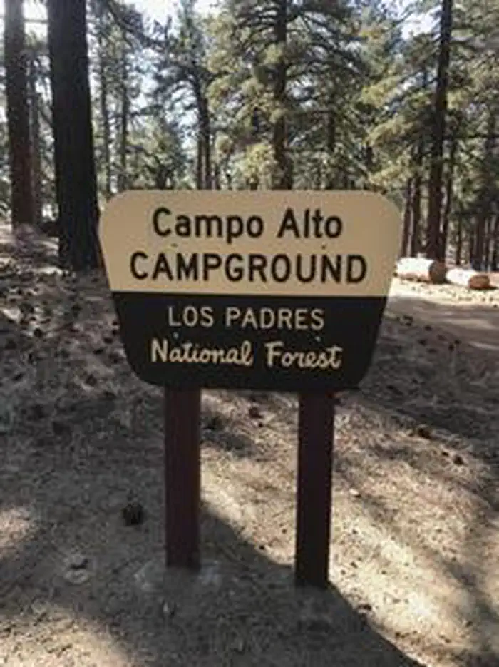 Campo Alto Campground — CAMPO ALTO CAMPGROUND