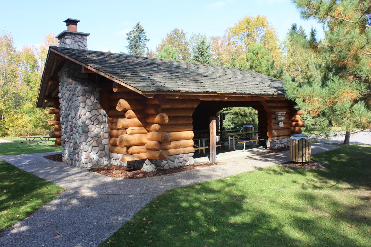 Leech Lake Recreation Area & Campground — Picnic Shelter