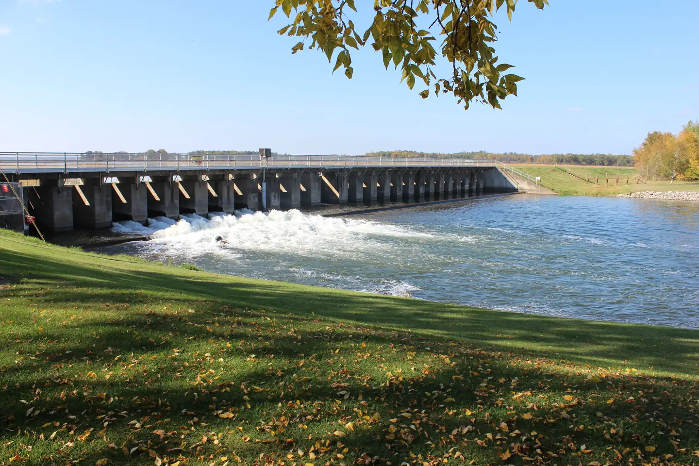 Leech Lake Recreation Area & Campground — Leech Lake Dam