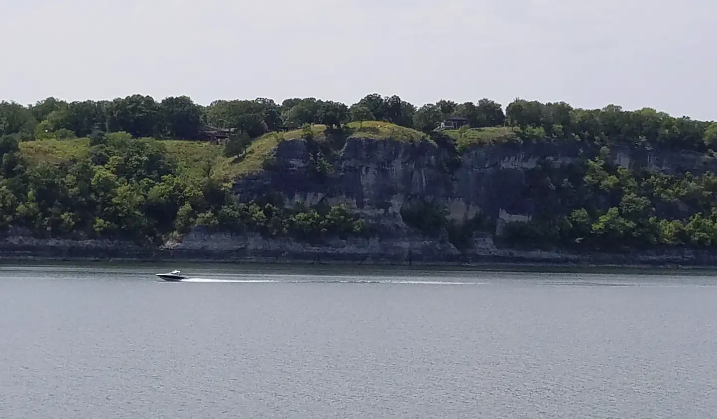 Cookson Bend — Cookson Bluff across from Cookson Bend Park