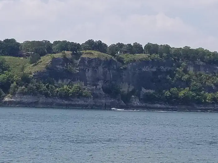 Cookson Bend — Cookson Bluff across from Cookson Bend Park