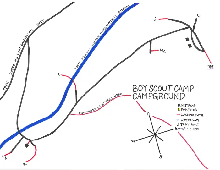Boy Scout — Campground Map