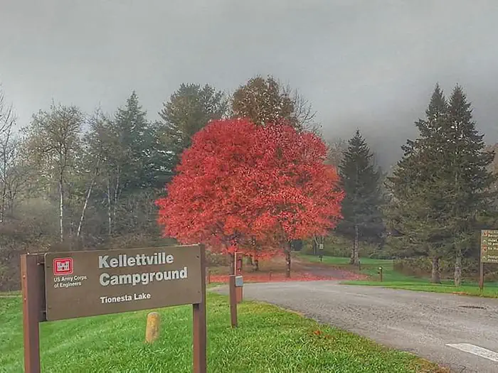 Kellettville Recreation Area (pa) — Kellettville Campground
