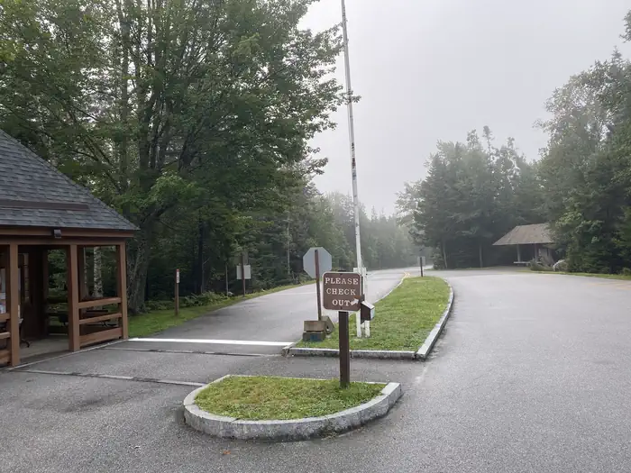 Seawall Campground — Camper check out information