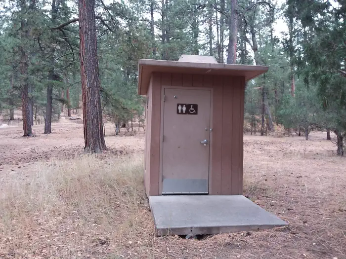 Amole Canyon Group Shelter — Amole Canyon Restroom