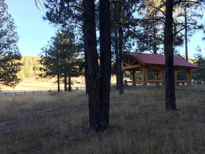 Amole Canyon Group Shelter — Amole Shelter with Meadow view