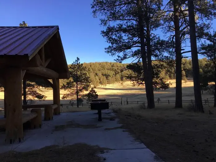 Amole Canyon Group Shelter — Amole Canyon Shelter with BBQ grills