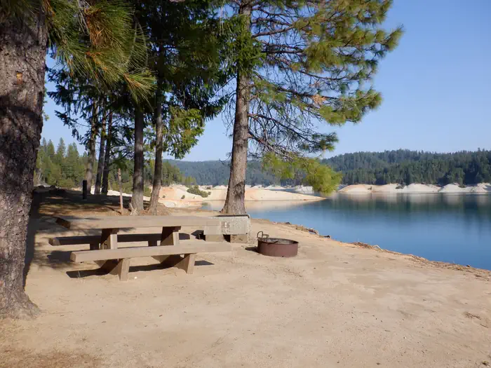 Garden Point Boat-in Campground — Beach by Campground
