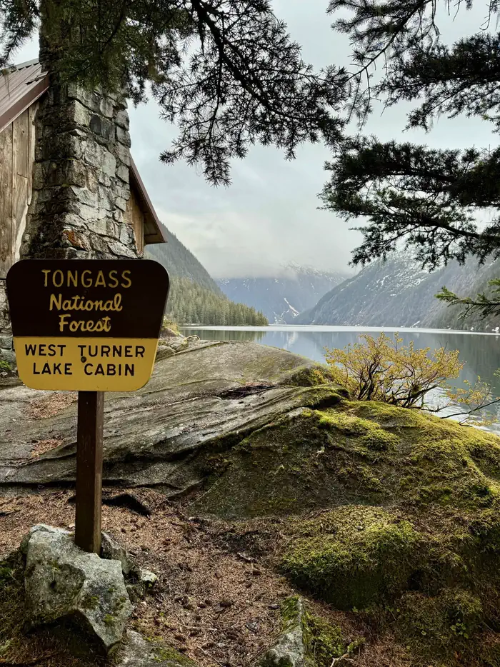 Turner Lake West Cabin — View of Lake