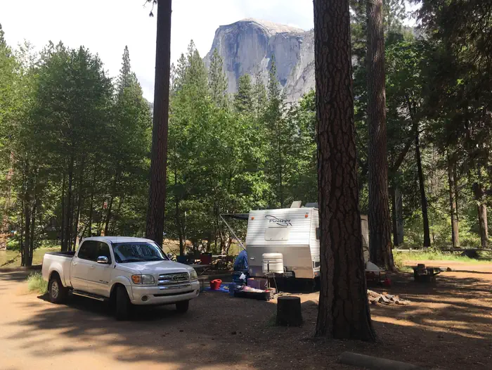 Upper Pines Campground — Yosemite National Park