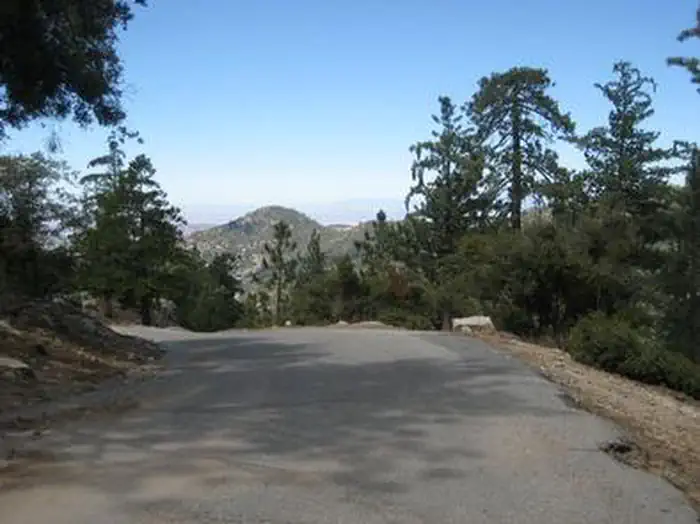 Marion Mountain — Marion Mountain Campground road