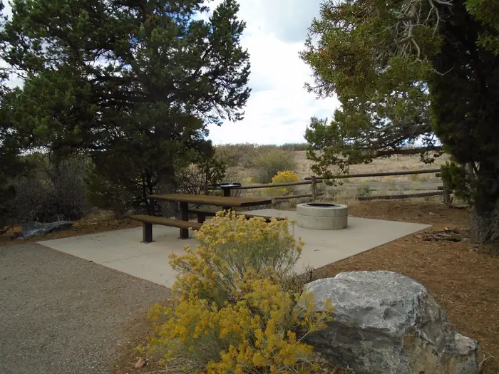 Devils Canyon — Devils Canyon Campground Site 3