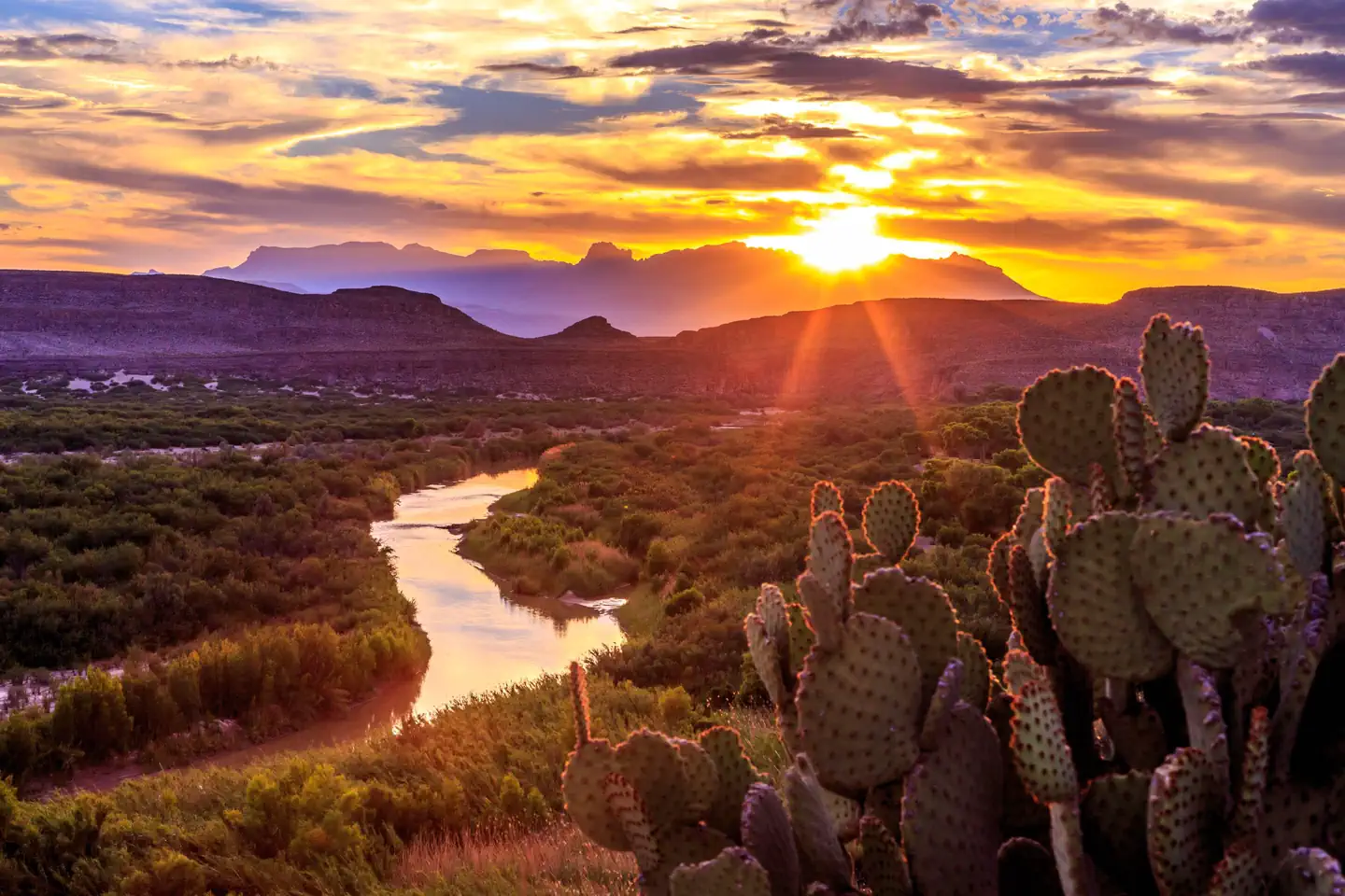 Rio Grande Village RV Campground — Amazing Sunsets Just a Short Hike From Rio Grande Village Campground