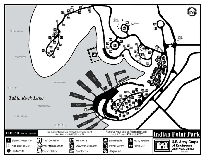 Indian Point — Park Map