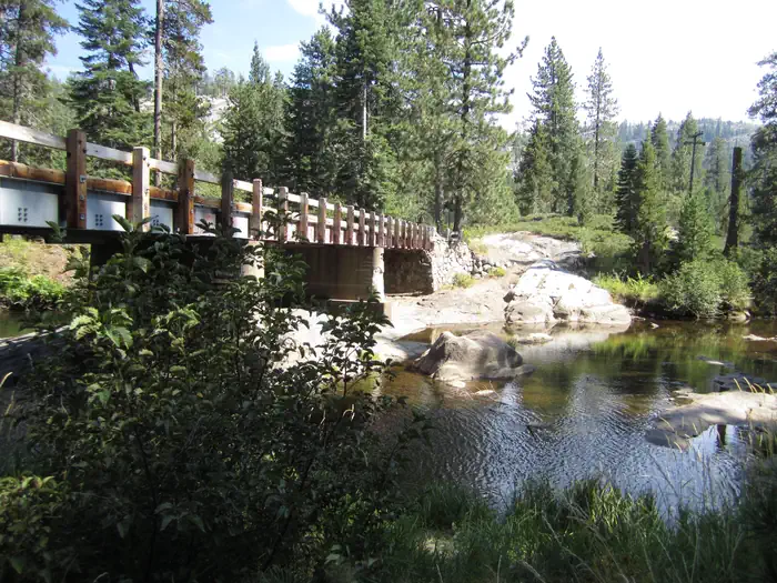 Big Bend Group (yuba River) — Bridge across South Fork Yuba River.