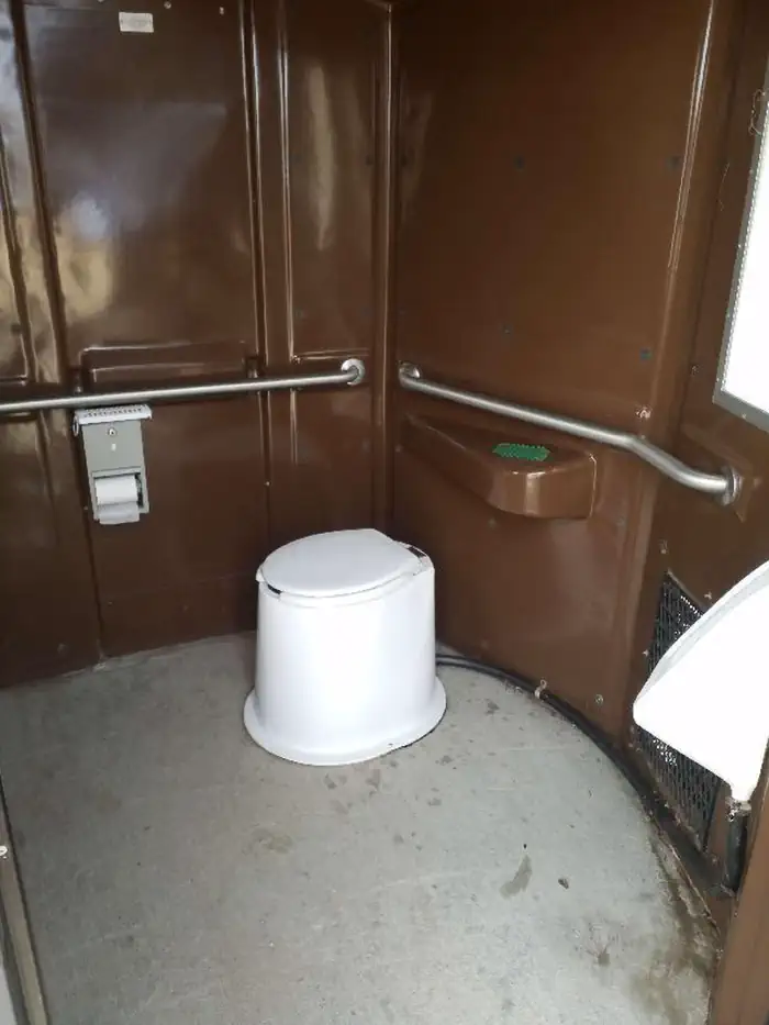 Bow River Ranger Station — Bow River Ranger Station Outhouse 2
