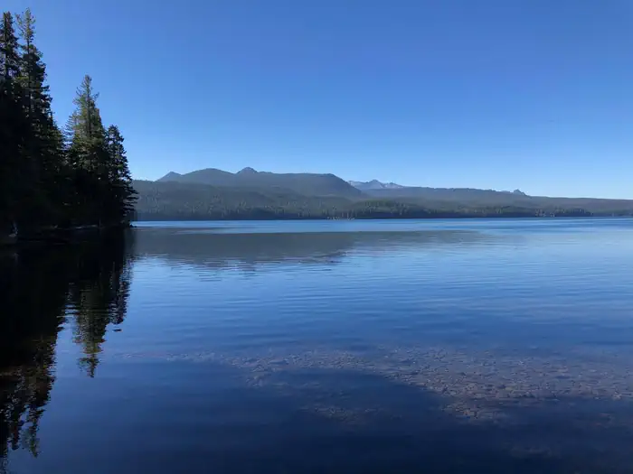 Sunset Cove Campground — Sunset Cove Campground on Odell Lake