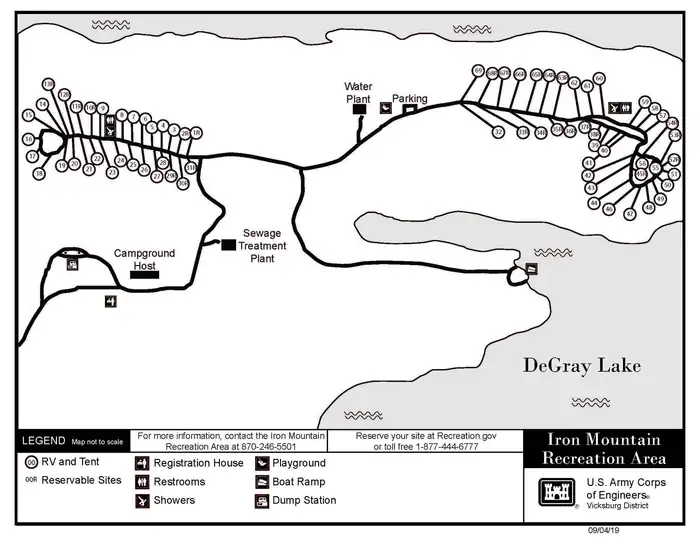 Iron Mountain — Area Map