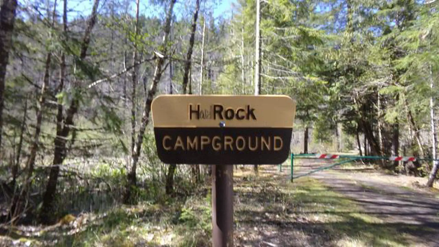 Hard Rock Campground β Hard Rock Sign