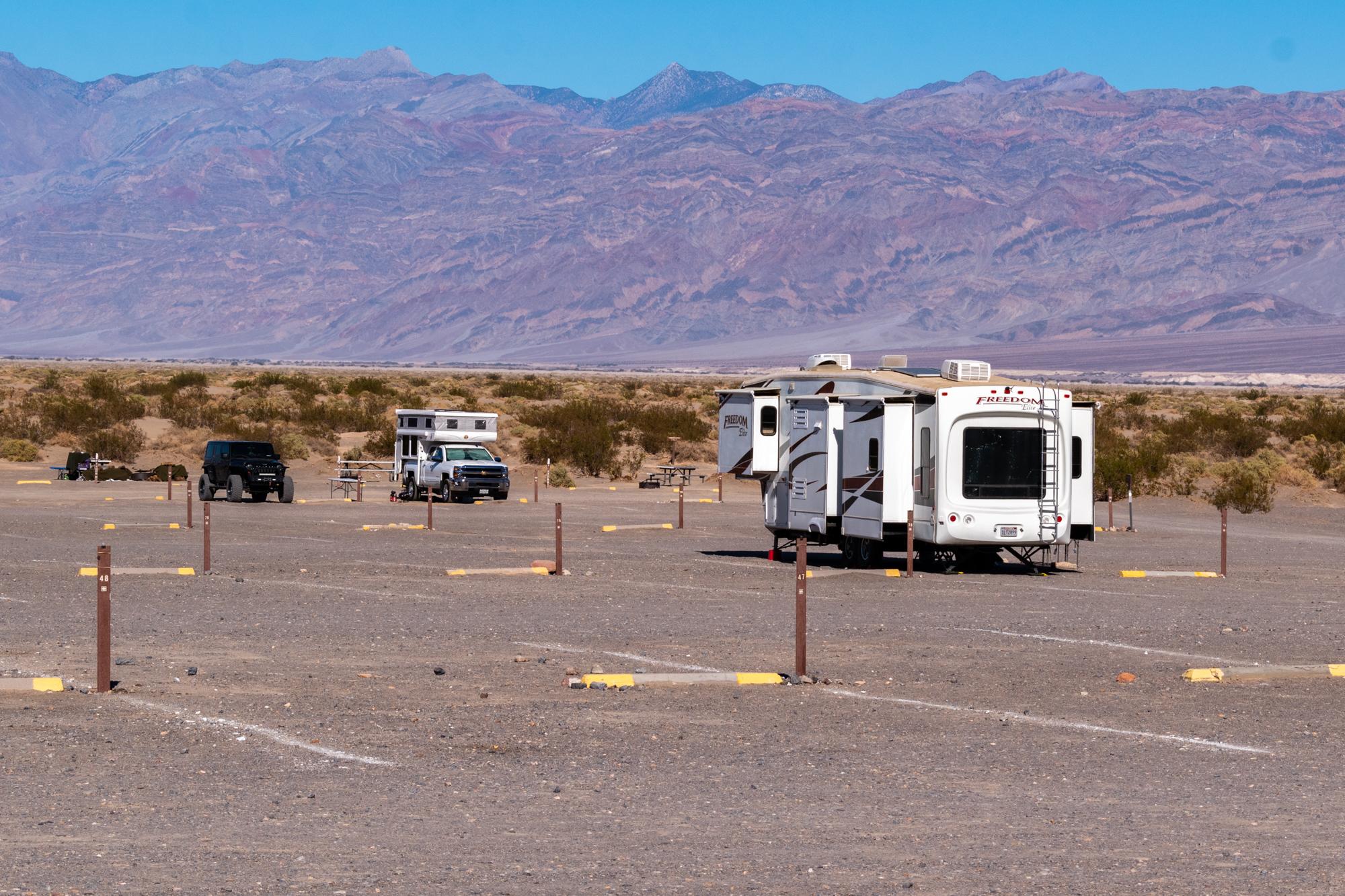 Stovepipe Wells Campground — Views from Stovepipe Wells Campground