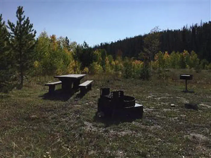 South Brush Creek Campground — Campsite at South Brush Creek1
