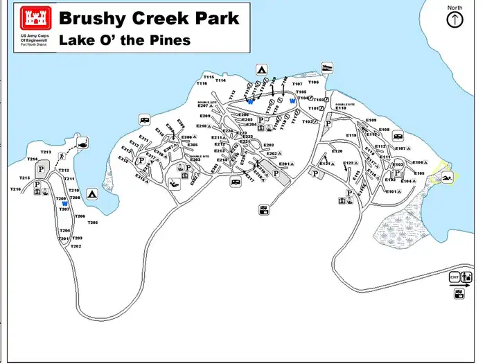 Brushy Creek — Brushy Creek Map