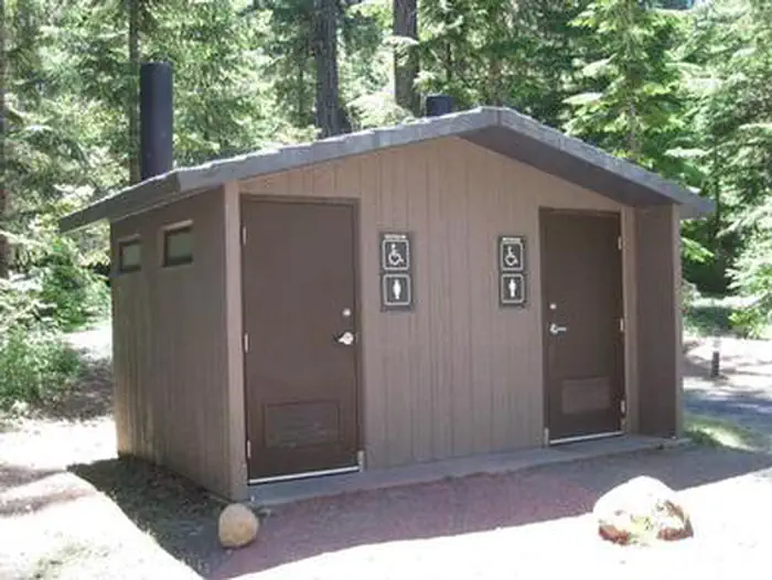 The Cove (Timothy Lake) Day-Use — Restrooms at Gone Creek