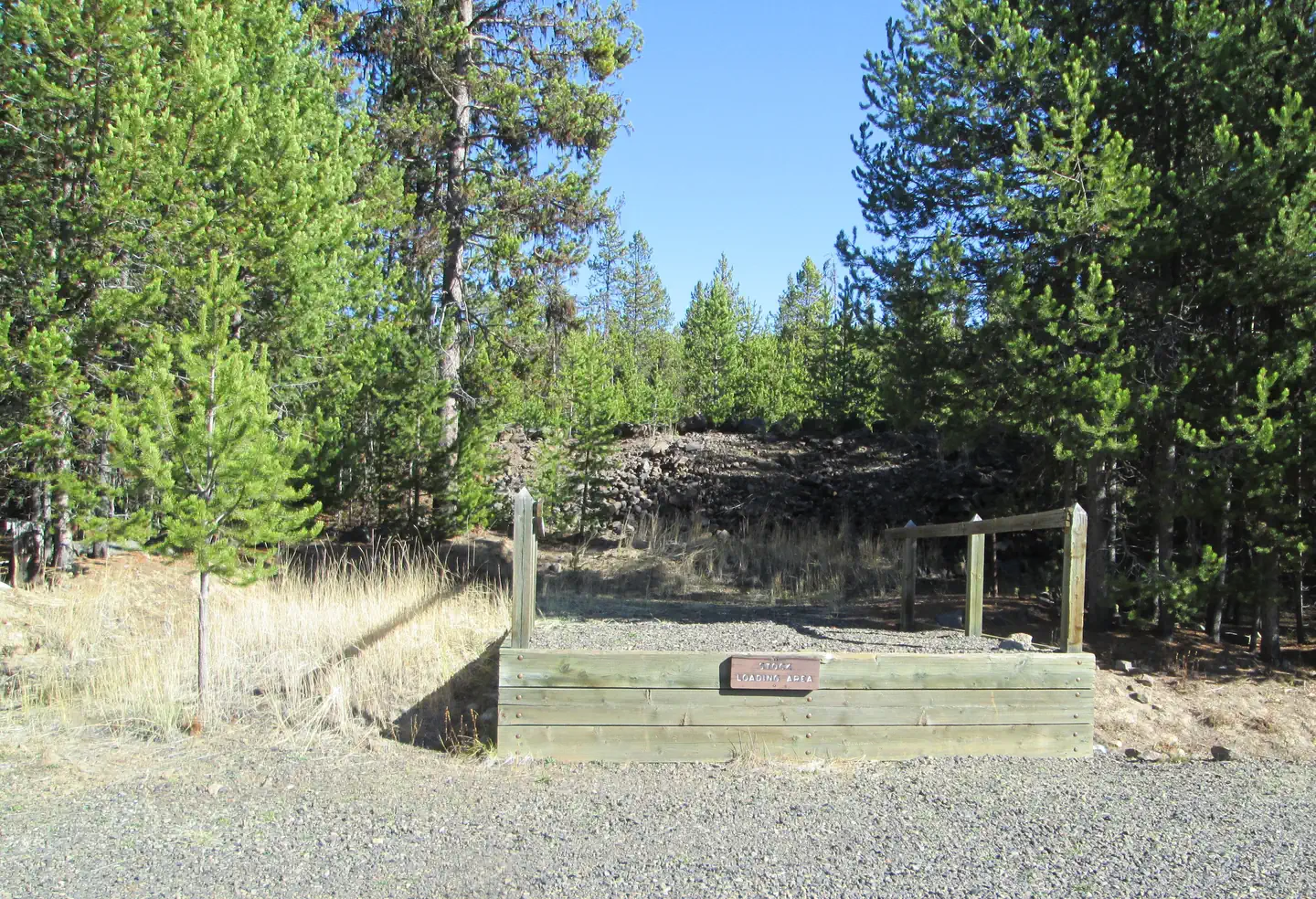 North Fork John Day — campground loading ramp