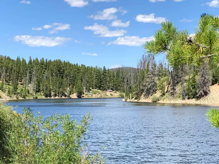 Chambers Lake Campground — View of Lake