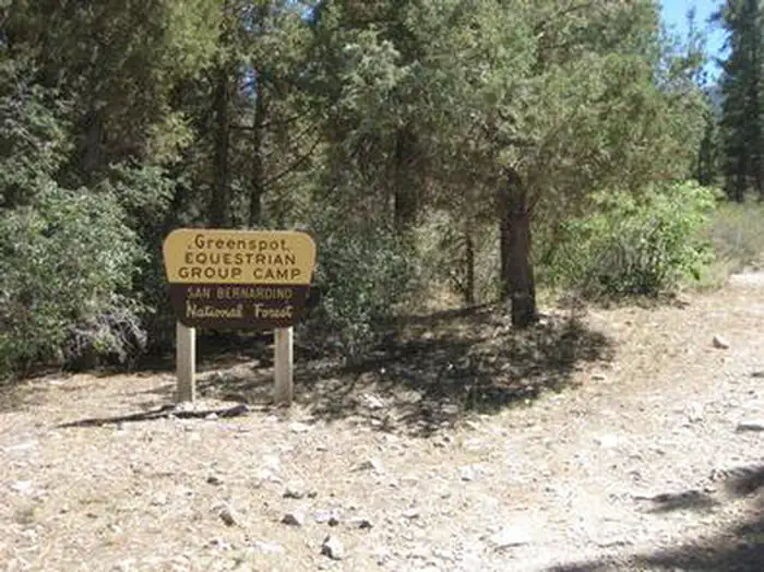 Green Spot Equestrian Campground — Green Spot Equestrian Group Camp Sign
