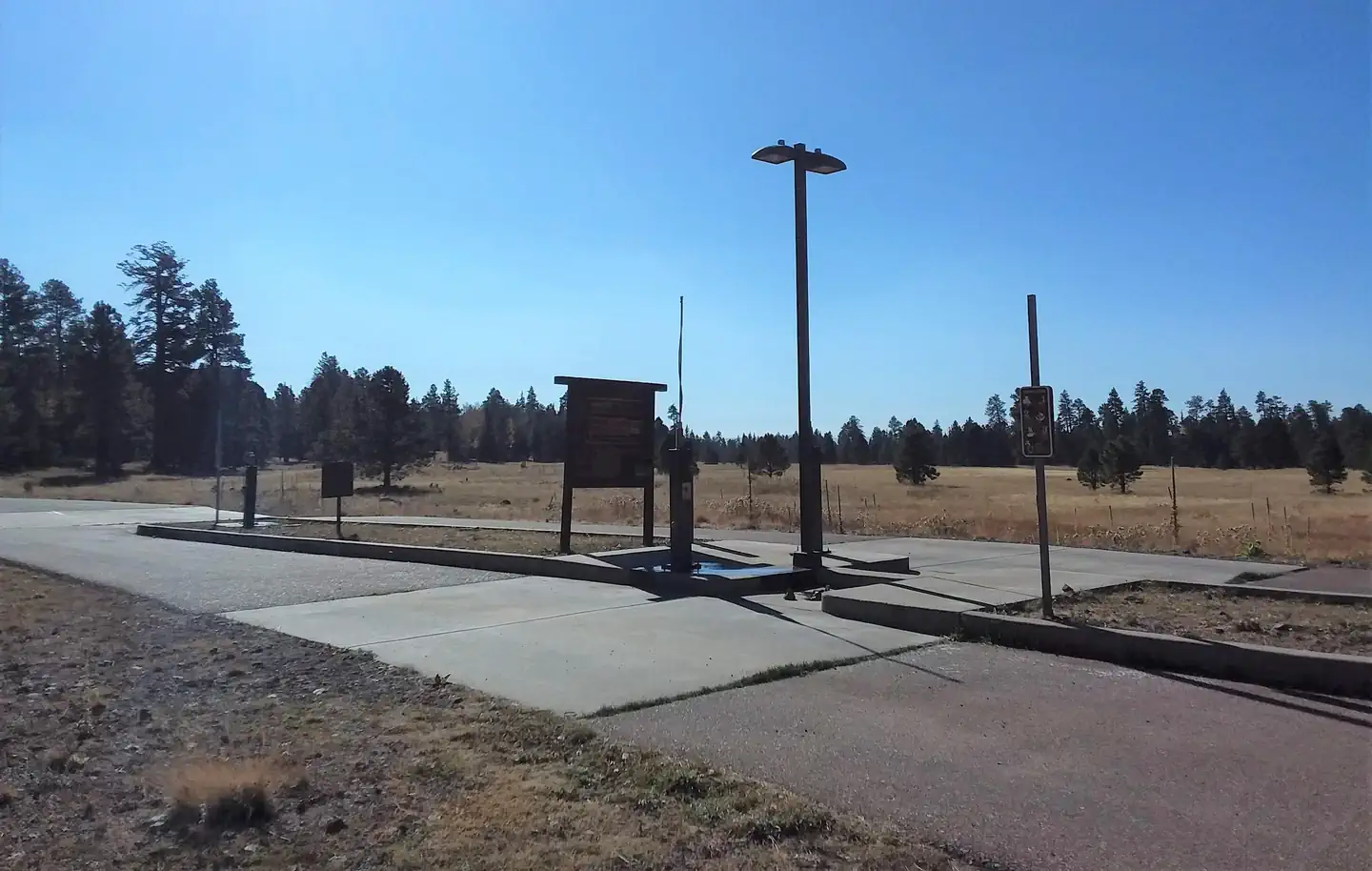 Apache Trout Campground — APACHE TROUT CAMPGROUND dump station