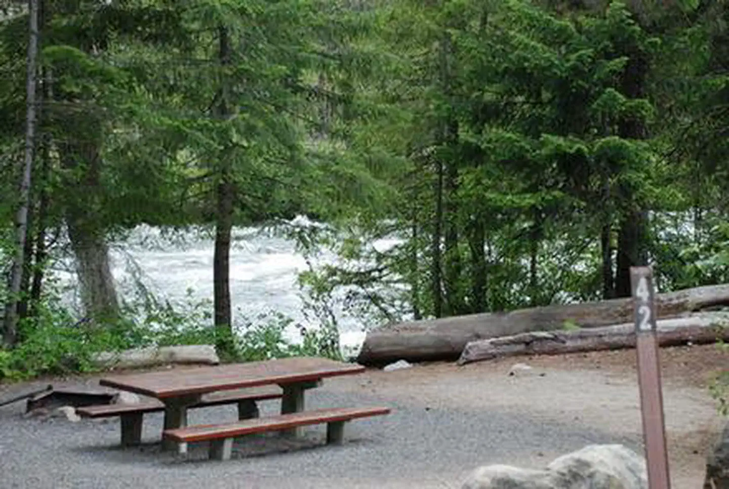 Eightmile Campground — Eightmile Campground Site 42
