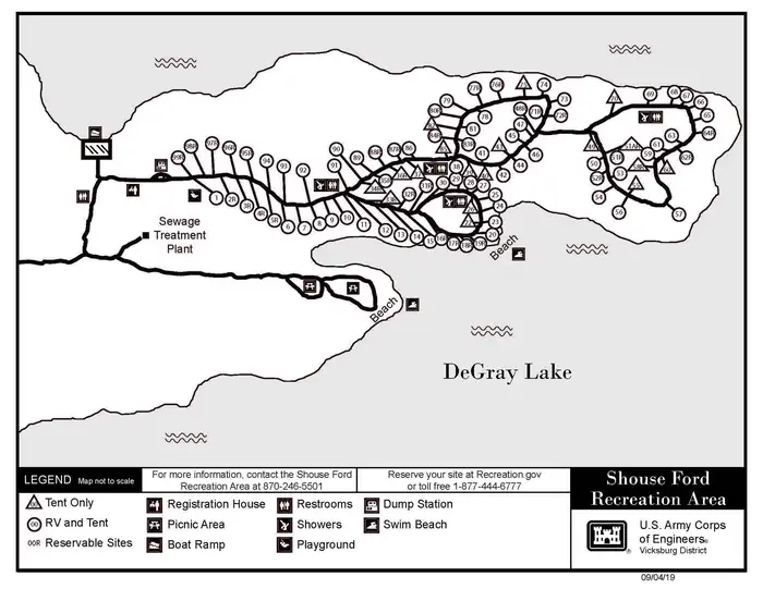 Shouse Ford — Area Map