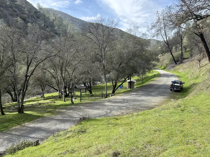 Willow Placer Campground — Willow Placer Campground—from above