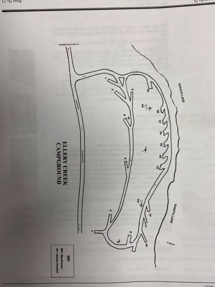 Ellery Creek — Map of Ellery Creek