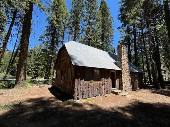Harvey West Cabin — Entrance to Cabin