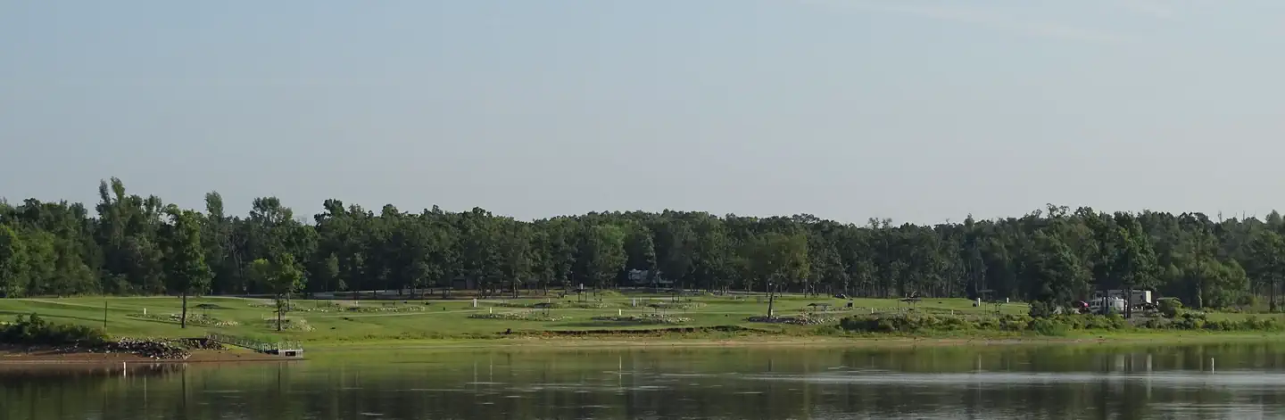 Virgil Point — Virgil Point from the lake
