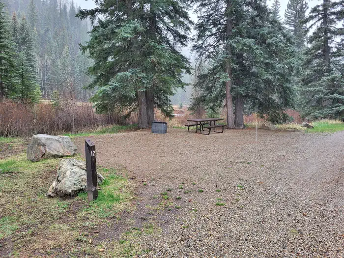 Mavreeso Campground — MAVREESO CAMPGROUND Campsite #12, Loop A