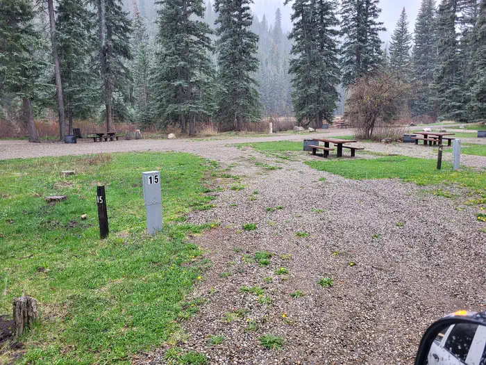Mavreeso Campground — MAVREESO CAMPGROUND, Campsite #15, Loop A