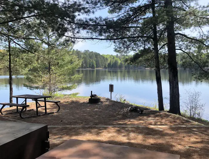 Voyageurs National Park Campsites — Lost Bay Campsite on Kabetogama Lake